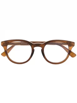 Gucci Eyewear 002 BROWN Lunettes De Vue Ă Monture Pantos Femme