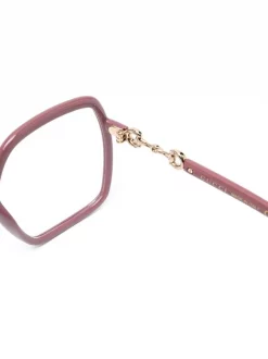 Gucci Eyewear Lunettes De Vue Horsebit à Monture Carrée 003 PINK 5 Gucci Eyewear Lunettes De Vue Horsebit à Monture Carrée 003 PINK -Gucci Eyewear Soldes 2022 16402741 31693378 600