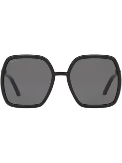 Gucci Eyewear Lunettes De Soleil à Monture Oversize Femme