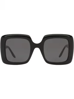 Gucci Eyewear Lunettes De Soleil à Monture Carrée Oversize Femme