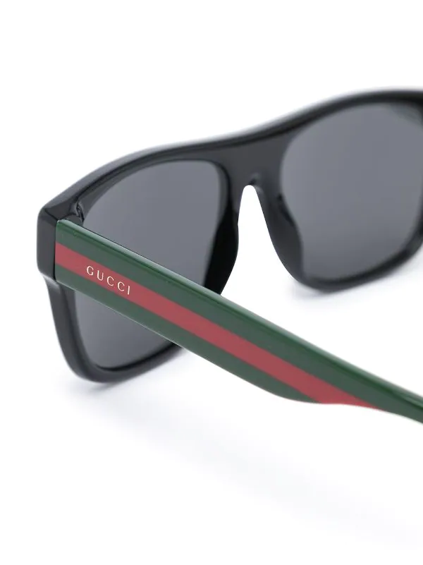 Gucci Eyewear Lunettes De Soleil à Monture Rectangulaire Homme 3 Gucci Eyewear Lunettes De Soleil à Monture Rectangulaire Homme – Image 3