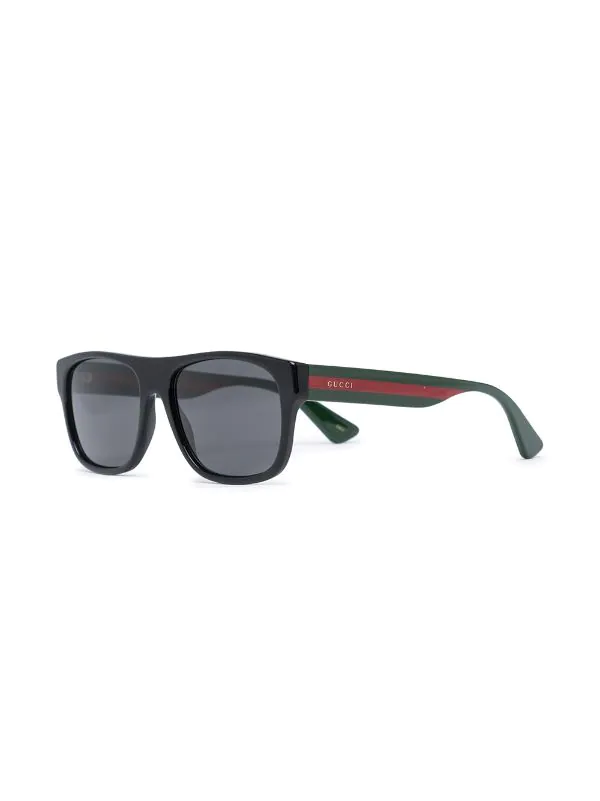 Gucci Eyewear Lunettes De Soleil à Monture Rectangulaire Homme 2 Gucci Eyewear Lunettes De Soleil à Monture Rectangulaire Homme – Image 2