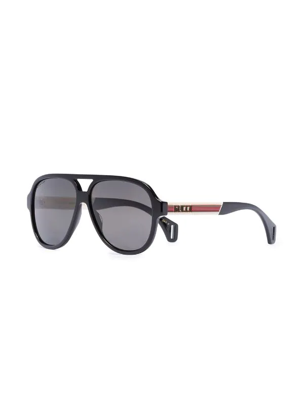 Gucci Eyewear Lunettes De Soleil à Monture Aviateur Homme 2 Gucci Eyewear Lunettes De Soleil à Monture Aviateur Homme – Image 2