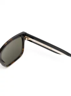 Gucci Eyewear Lunettes De Soleil à Monture Rectangulaire HAVANA-MULTICOLOR-GR -Gucci Eyewear Soldes 2022 16696415 34271679 600