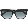 Gucci Eyewear 001 -BLACK Lunettes De Soleil à Monture Papillon Oversize Femme