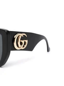 Gucci Eyewear 3 Lunettes De Soleil à Monture Oversize Femme -Gucci Eyewear Soldes 2022 16734982 33000933 600