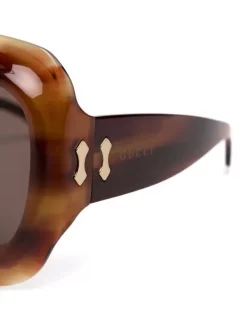 Gucci Eyewear Lunettes De Soleil à Monture Carrée Femme -Gucci Eyewear Soldes 2022 16734993 33001420 600