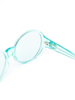 Gucci Eyewear Lunettes De Soleil à Monture Oversize 001 BLUE -Gucci Eyewear Soldes 2022 16735207 32941116 600