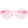 Gucci Eyewear Lunettes De Soleil à Monture Oversize Femme