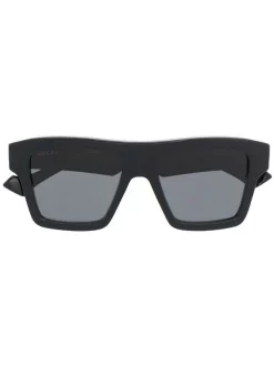 Gucci Eyewear Lunettes De Soleil Tintées à Monture Carrée 2 BLACK