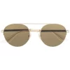 Gucci Eyewear Lunettes De Soleil à Monture Ronde Homme