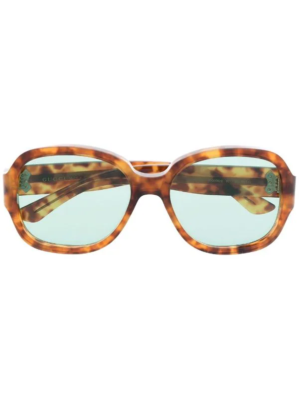 Gucci Eyewear Lunettes De Soleil à Monture Ronde Homme 1 Gucci Eyewear Lunettes De Soleil à Monture Ronde Homme