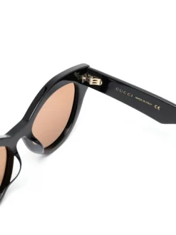 Gucci Eyewear Lunettes De Soleil à Monture Ronde 003 BLACK 5 Gucci Eyewear Lunettes De Soleil à Monture Ronde 003 BLACK -Gucci Eyewear Soldes 2022 16736057 32941087 600