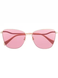 Gucci Eyewear Lunettes De Soleil à Monture Oversize Femme