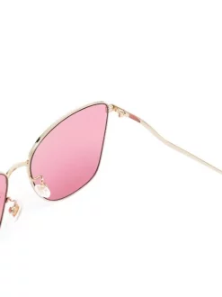 Gucci Eyewear Lunettes De Soleil à Monture Oversize Femme -Gucci Eyewear Soldes 2022 16736059 32941219 600