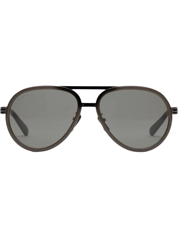 Gucci Eyewear Lunettes De Soleil à Monture Aviateur Undefined 1 Gucci Eyewear Lunettes De Soleil à Monture Aviateur Undefined