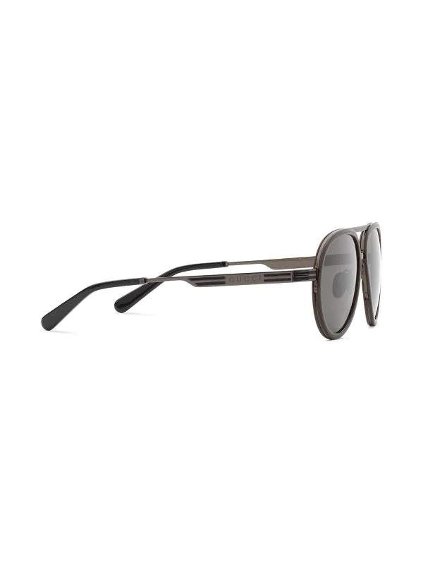 Gucci Eyewear Lunettes De Soleil à Monture Aviateur Undefined 2 Gucci Eyewear Lunettes De Soleil à Monture Aviateur Undefined – Image 2