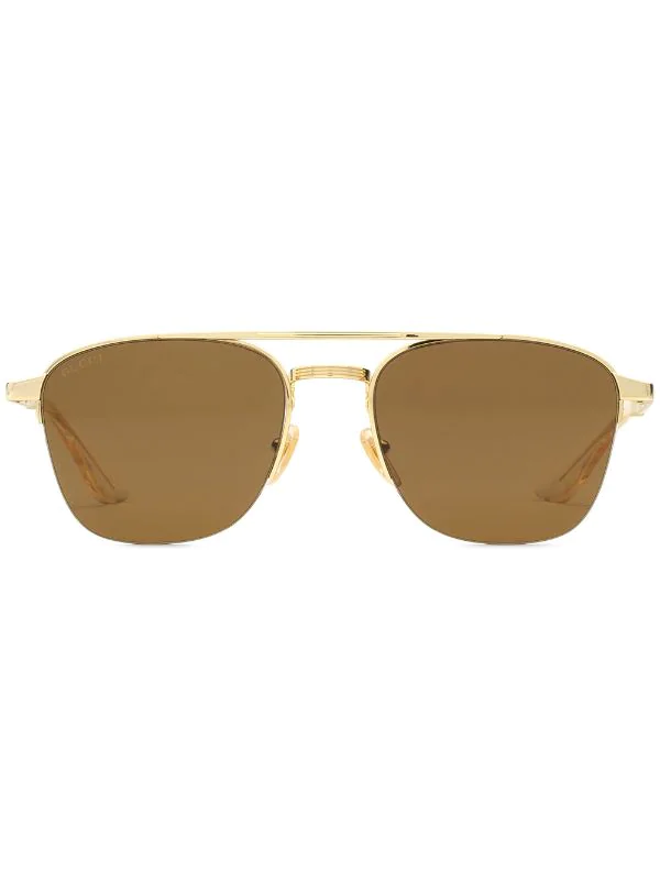 Gucci Eyewear Lunettes De Soleil à Monture Aviateur Homme 1 Gucci Eyewear Lunettes De Soleil à Monture Aviateur Homme