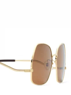 Gucci Eyewear Lunettes De Soleil à Monture Géométrique 8023 -Gucci Eyewear Soldes 2022 16794227 33203916 600