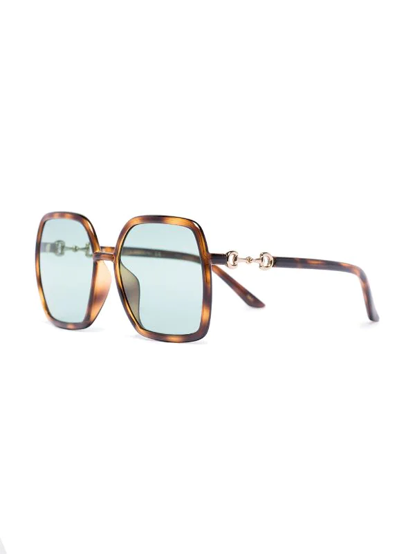 Gucci Eyewear Lunettes De Soleil Horsebit à Monture Carrée Femme 3 Gucci Eyewear Lunettes De Soleil Horsebit à Monture Carrée Femme – Image 3