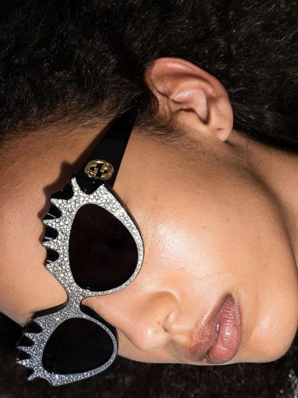 Gucci Eyewear Lunettes De Soleil à Monture Papillon Femme 2 Gucci Eyewear Lunettes De Soleil à Monture Papillon Femme – Image 2