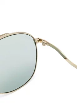 Gucci Eyewear 003 GOLD Lunettes De Soleil à Monture Aviateur Femme -Gucci Eyewear Soldes 2022 16843809 33487313 600