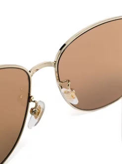 Gucci Eyewear Lunettes De Soleil à Monture Oversize Femme -Gucci Eyewear Soldes 2022 16844815 33486153 600