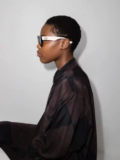 Gucci Eyewear Lunettes De Soleil GG à Monture Papillon Femme -Gucci Eyewear Soldes 2022 16845232 37123275 600