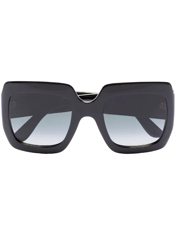 Gucci Eyewear Lunettes De Soleil GG à Monture Oversize Femme 1 Gucci Eyewear Lunettes De Soleil GG à Monture Oversize Femme