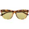 Gucci Eyewear 003 Lunettes De Soleil à Effet écaille De Tortue Homme