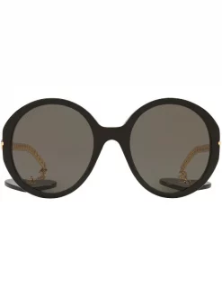 Gucci Eyewear Lunettes De Soleil à Monture Ronde 1100L1 Black