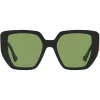 Gucci Eyewear 1100J1 BLACK Lunettes De Soleil GG à Monture Oversize Femme