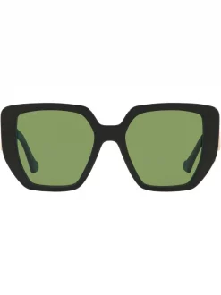 Gucci Eyewear 1100J1 BLACK Lunettes De Soleil GG Ă Monture Oversize Femme