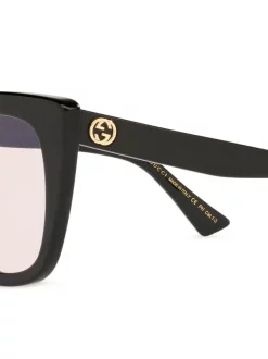 Gucci Eyewear Lunettes De Soleil à Monture D'inspiration Wayfarer Femme -Gucci Eyewear Soldes 2022 16868245 33820308 600