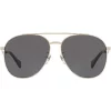 Gucci Eyewear 4100L1 SILVER Lunettes De Soleil à Monture Aviateur Femme