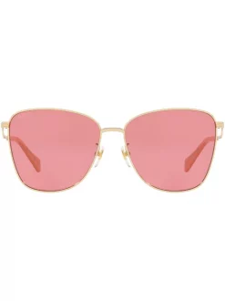 Gucci Eyewear Lunettes De Soleil à Monture Carrée Femme