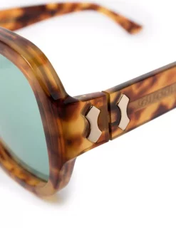 Gucci Eyewear Lunettes De Soleil à Effet écaille De Tortue Homme -Gucci Eyewear Soldes 2022 16873448 36474106 600
