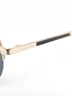 Gucci Eyewear Lunettes De Soleil Bicolores à Monture Aviateur BLACK -Gucci Eyewear Soldes 2022 16905783 34244972 600