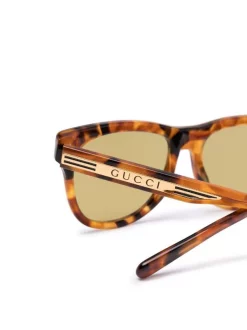Gucci Eyewear Lunettes De Soleil à Monture Carrée 2337 -Gucci Eyewear Soldes 2022 17019718 34132193 600