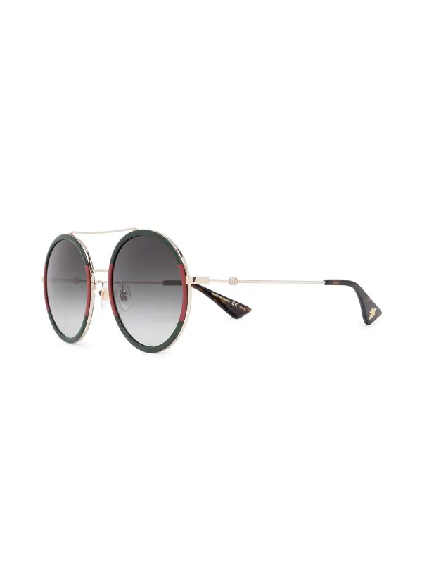 Gucci Eyewear Lunettes De Soleil à Monture Ronde Femme 2 Gucci Eyewear Lunettes De Soleil à Monture Ronde Femme – Image 2