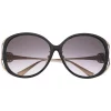 Gucci Eyewear Lunettes De Soleil GG Web à Monture Ronde 1