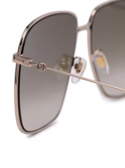 Gucci Eyewear 3 Lunettes De Soleil GG à Monture Rectangulaire Femme -Gucci Eyewear Soldes 2022 17185985 35367912 600