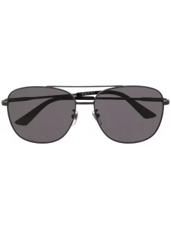 Gucci Eyewear Lunettes De Soleil Ă Monture Aviateur 1