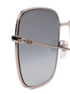 Gucci Eyewear 1 Lunettes De Soleil à Monture Carrée Oversize Femme -Gucci Eyewear Soldes 2022 17185989 35367916 600