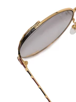 Gucci Eyewear Lunettes De Soleil à Monture Oversize Femme -Gucci Eyewear Soldes 2022 17185994 35367921 600
