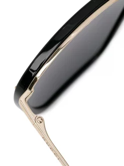 Gucci Eyewear Lunettes De Soleil à Monture Carrée Homme -Gucci Eyewear Soldes 2022 17185997 35366945 600