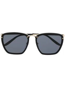 Gucci Eyewear Lunettes De Soleil à Monture Carrée Homme