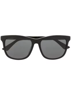 Gucci Eyewear Lunettes De Soleil à Monture Carrée Homme