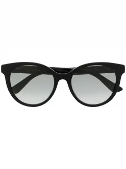 Gucci Eyewear Lunettes De Soleil GG à Monture Ronde 1