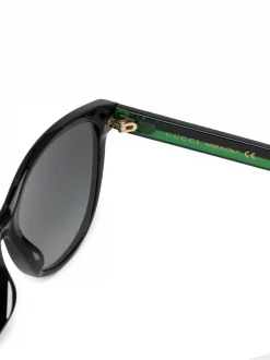 Gucci Eyewear 2 Lunettes De Soleil à Bandes Web Femme -Gucci Eyewear Soldes 2022 17186750 35366951 600